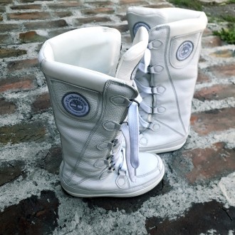 Женские ботинки сапоги зимние на -30 Timberland 37.5 размер.
Под теплый носок 37. . фото 3