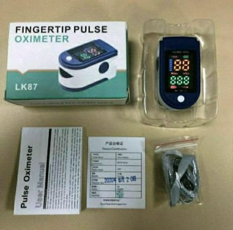 Пульсоксиметр Pulse Oximeter LK87, является современным контрольным и диагностич. . фото 6