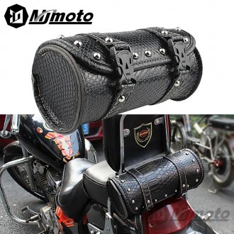 Сумка Mjmoto на раму мотоцикла мотосумка.
Цвет черный, под крокодильячу кожу. Об. . фото 6