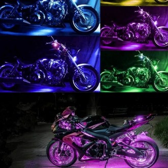 Світлодіодна стрічка з пультом RGB для підсвічування мотоцикла
матеріал ABS плас. . фото 8