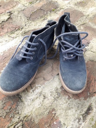 Мужские замшевые ботинки осенние обувь кожаные 43 
Материал: кожа замш. Коженная. . фото 2