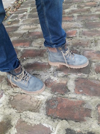Осенние мужские ботинки обувь кожаные 43 Camel Active.
Материал: кожа. 
Фирма Ca. . фото 9