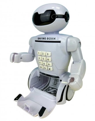 Многофункциональный робот умеет ездить, проигрывать музыку, работать копилкой: ". . фото 6