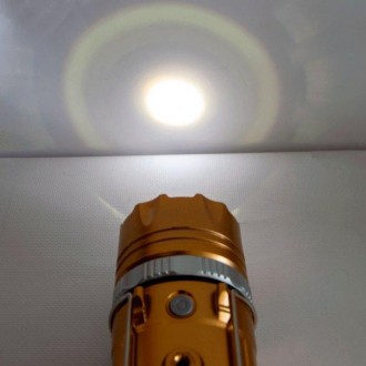 Описание Кемпинговый фонарь GSH-9699 Золотой, лампа фонарь в палатку на батарейк. . фото 8