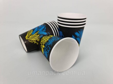 Бумажные стаканы и другая бумажная посуда изготовлены из высококачественного, пр. . фото 5
