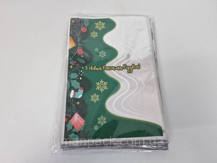 Фольгированый пакет "Новый Год" Пакеты предназначены для расфасовки конфет, шоко. . фото 2