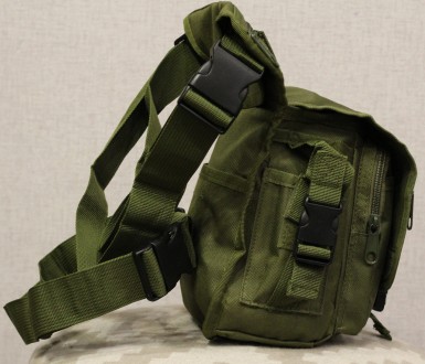 Сумка тактическая набедренная SWAT ― Удобная сумка с возможностью ношения как на. . фото 6