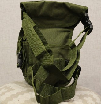 Сумка тактическая набедренная SWAT ― Удобная сумка с возможностью ношения как на. . фото 10