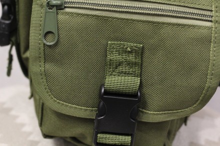 Сумка тактическая набедренная SWAT ― Удобная сумка с возможностью ношения как на. . фото 5