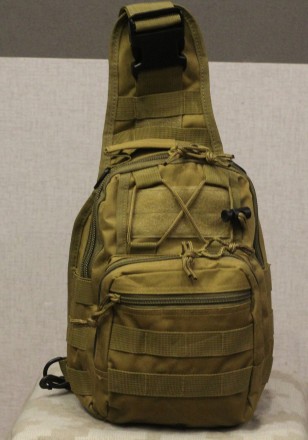 Сумка штурмовая тактическая ― сумка через плечо. Прочная и портативная, идеально. . фото 6
