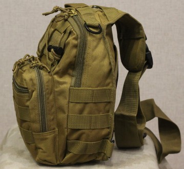 Сумка штурмовая тактическая ― сумка через плечо. Прочная и портативная, идеально. . фото 8