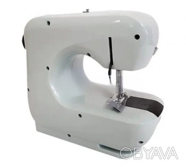 Удобная и надежная мини швейная машинка с оптимальным набором функций – миниатюр. . фото 1