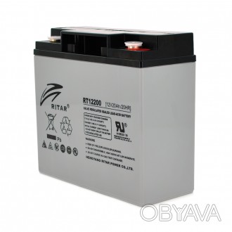 
	Аккумуляторная батарея AGM RITAR RT12200 - правильная батарея для твоих устрой. . фото 1