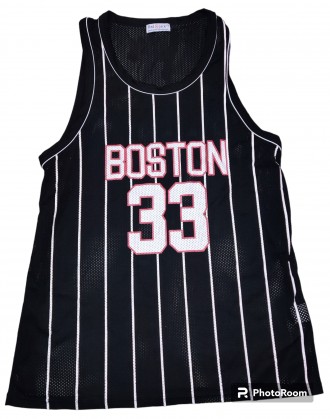 Баскетбольная майка Red Jack Boston Celtics 33, 30%-cotton, размер соответствует. . фото 3