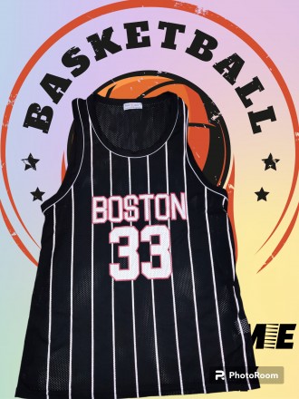 Баскетбольная майка Red Jack Boston Celtics 33, 30%-cotton, размер соответствует. . фото 2