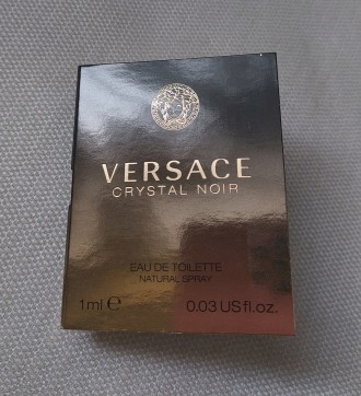 Продам новую женскую туалетную воду Versace Crystal Noir (пробник 1 мл). Причина. . фото 5
