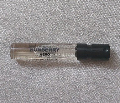 Продам новую мужскую парфюмированную воду Burberry Hero (пробник 1,5 мл). Причин. . фото 7