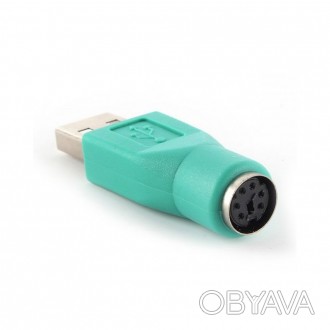 
	Технічні характеристикиПерехідник USB AM/PS2 для підключення дротової миші або. . фото 1
