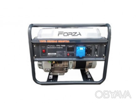Бензиновий генератор Forza FPG7000Е 5.0/5.5 кВт - ваш надійний та потужний поміч. . фото 1