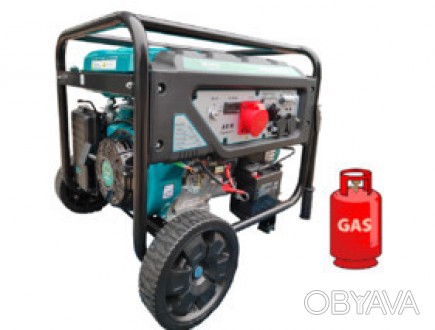 Газобензиновый генератор INVO H9000DТ-G – это надежный помощник в домашнем хозяй. . фото 1