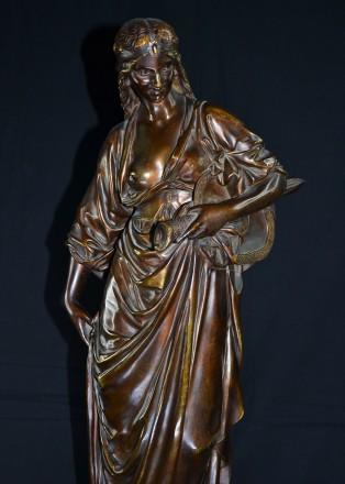 Скульптурная композиция «Саломея»
Henry DUMAIGE
Франция, конец ХІХ. . фото 10