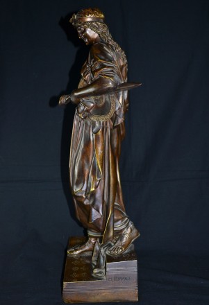Скульптурная композиция «Саломея»
Henry DUMAIGE
Франция, конец ХІХ. . фото 5