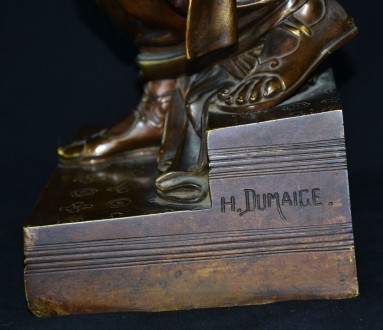 Скульптурная композиция «Саломея»
Henry DUMAIGE
Франция, конец ХІХ. . фото 6