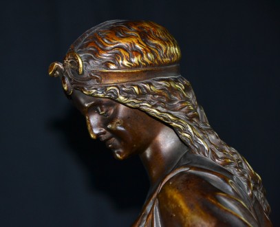 Скульптурная композиция «Саломея»
Henry DUMAIGE
Франция, конец ХІХ. . фото 3