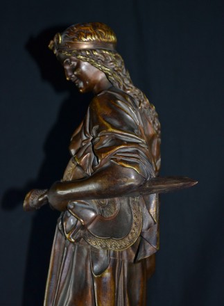 Скульптурная композиция «Саломея»
Henry DUMAIGE
Франция, конец ХІХ. . фото 4