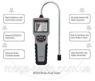 
	
	EDIAG BF200 — професійний тестер гальмівної рідини, який працює з DOT3, DOT4. . фото 11