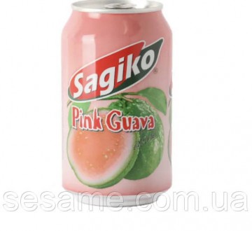 Вьетнамский Напиток Гуава розавая Sagiko 320 мл-напиток со вкусом экзотических ф. . фото 2