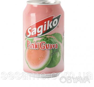 Вьетнамский Напиток Гуава розавая Sagiko 320 мл-напиток со вкусом экзотических ф. . фото 1