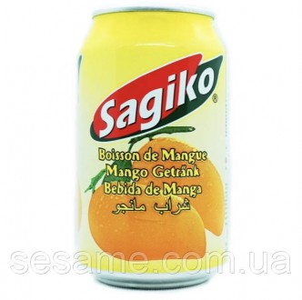 Вьетнамский Напиток Sagiko Манго 320 мл (Вьетнам)-напиток со вкусом экзотических. . фото 2