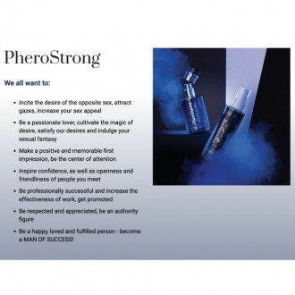 PheroStrong pheromone Limited for Men – идеальный аромат для мужчины 21 века. Хо. . фото 3