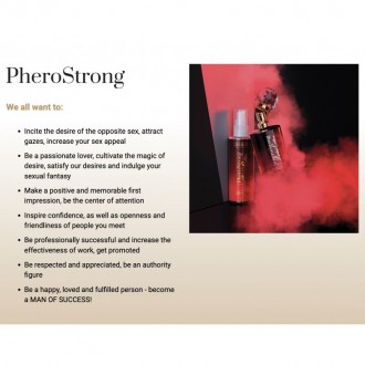 Ноты аромата PheroStrong Limited Edition для женщин. Начальная нота: листья черн. . фото 3