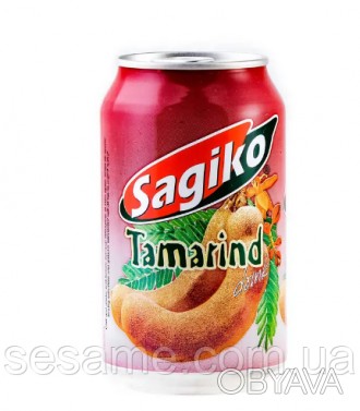 Вьетнамский безалкогольный напиток Тамаринд Sagiko 320 мл (Вьетнам)-напиток со в. . фото 1