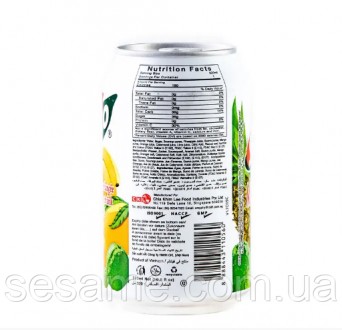 Вьетнамский напиток Микс тропических фруктов Sagiko Mixed Fruit Juice 320 мл (Вь. . фото 4