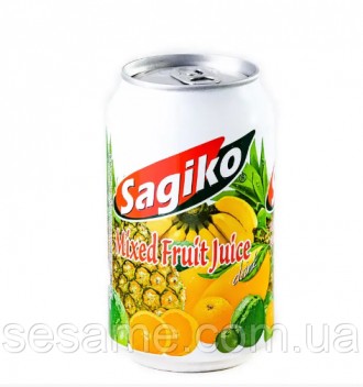 Вьетнамский напиток Микс тропических фруктов Sagiko Mixed Fruit Juice 320 мл (Вь. . фото 3
