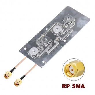 Планарна потужна патч MIMO FPV Wi-Fi антена 5.8 ГГц 12 дБ з RP SMA роз'ємами WavLink 5.8G-RP SMA. Кропивницький. фото 1 Планарна потужна патч MIMO FPV Wi-Fi антена 5.8 ГГц 12 дБ з RP SMA роз'ємами WavLink 5.8G-RP SMA. Кропивницький. фото 1