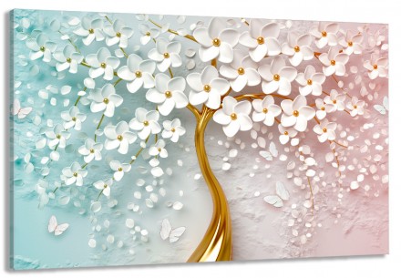 Характеристики
 
	
	
	Категорії
 Дерево білі квіти
	
	
	Кол-во частин
	1
	
	
	Кр. . фото 2