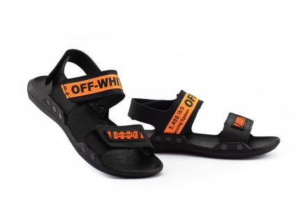 Детские босоножки кожаные летние черные-оранжевые CrosSAV Boy 222 Orange. Хмельницкий. фото 1 Детские босоножки кожаные летние черные-оранжевые CrosSAV Boy 222 Orange. Хмельницкий. фото 1