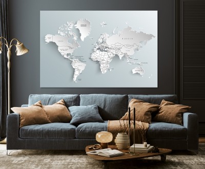 Характеристики
	
	
	Категорії
	
	Мапа світу
	
	
	
	Кол-во частин
	1
	
	
	Краска
. . фото 4
