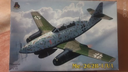 Модель літака Messerschmitt Me.262 K105 1/72 Каталожний номер: IOM K105
Масштаб. . фото 2