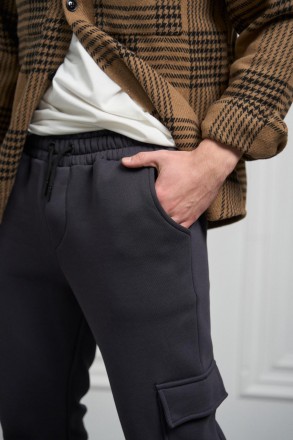 
Штани із тринитки на флісі Cose:- штани з високоякісної тринитки;- утеплені флі. . фото 8