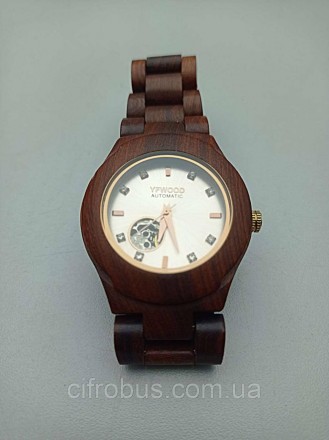Хоча дерев'яний годинник сам по собі особливий, дерев'яний годинник із механічни. . фото 2
