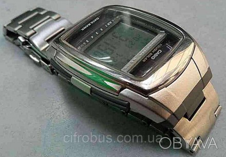 Кварцовий наручний годинник, чоловічий, цифровий, корпус зі сталі та пластику, в. . фото 1