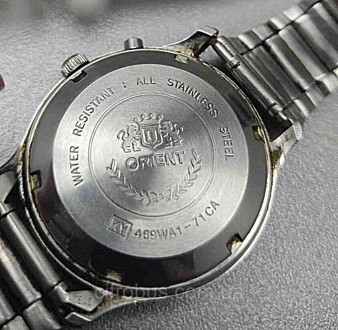 Наручний чоловічий годинник Orient 469WA1-71 CA, годинниковий механізм: механіка. . фото 2