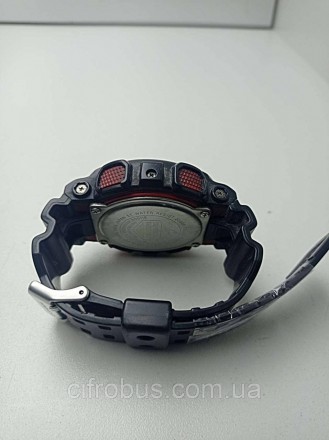 Цей кварцовий годинник із популярної лінійки G-Shock має чорний протиударний кор. . фото 6