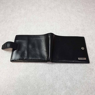 Мужское портмоне из натуральной кожи TM KARYA черное 0411-1 черное. Данный кошел. . фото 6
