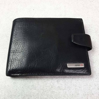 Мужское портмоне из натуральной кожи TM KARYA черное 0411-1 черное. Данный кошел. . фото 2